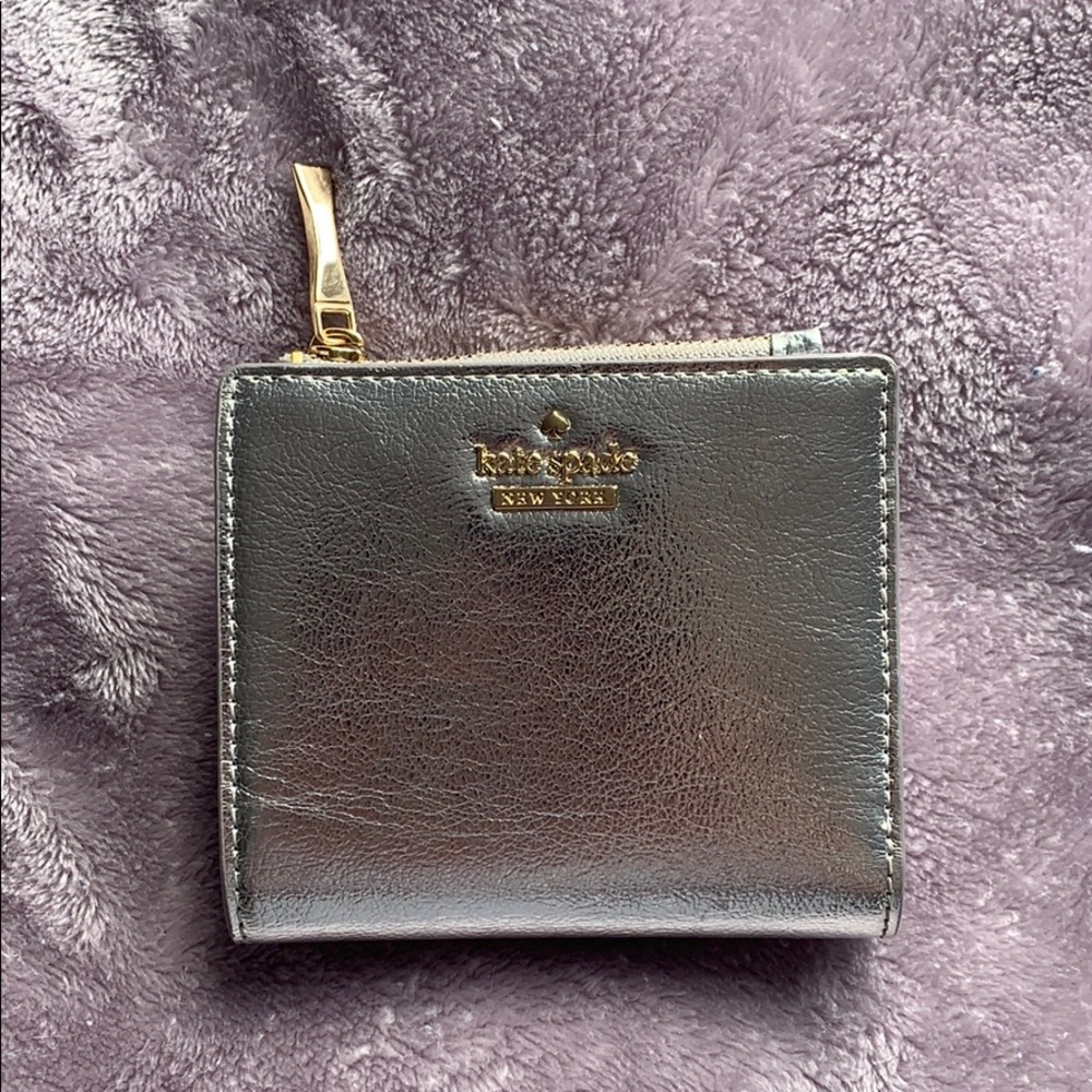 Silver Kate Spade Wallet